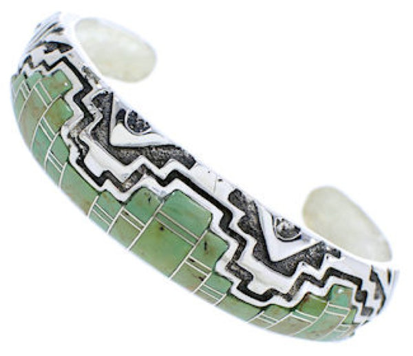 Sterling Silver Turquoise Jewelry Southwest Cuff Bracelet MX27164